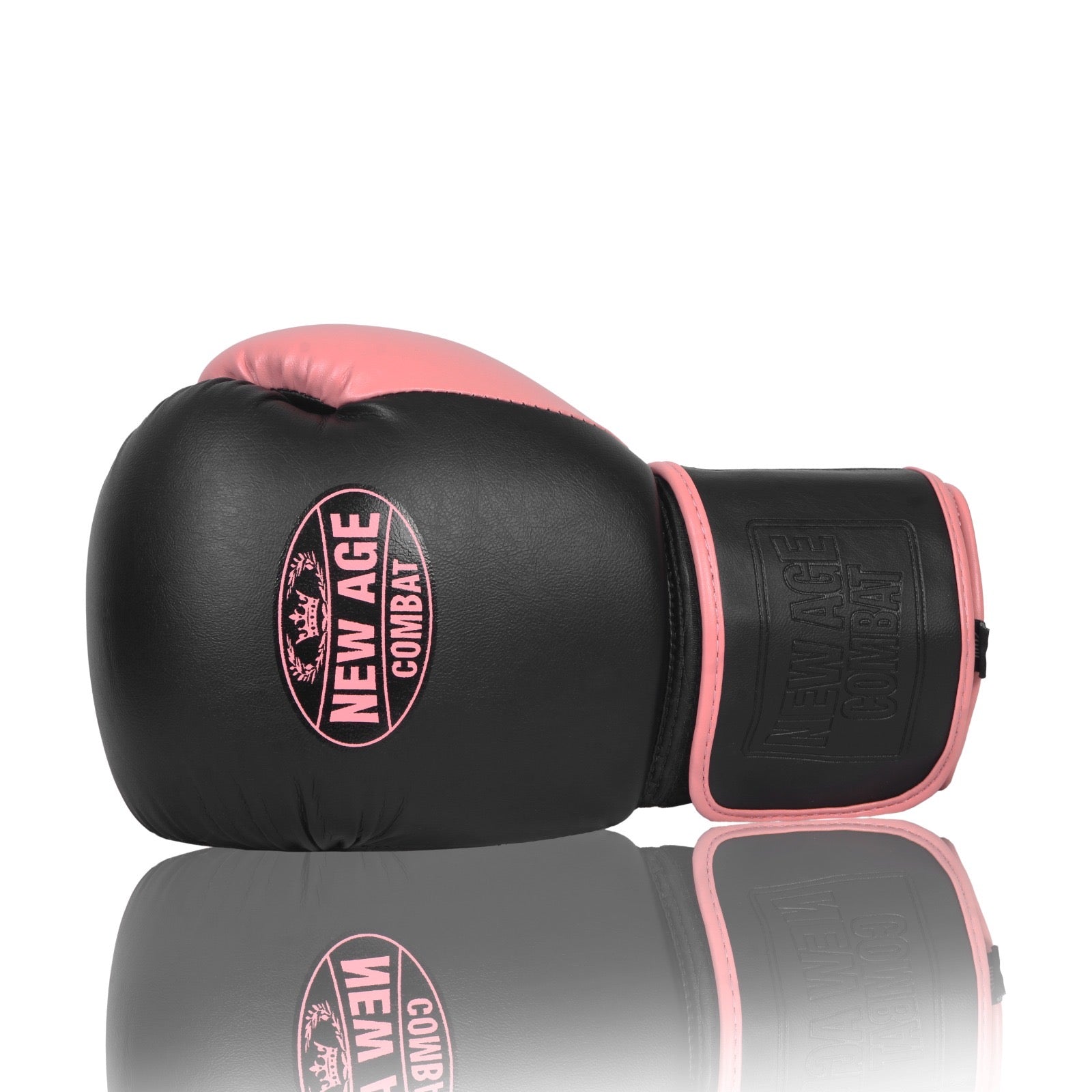 Legacy Boxing Gloves - Black & Pink