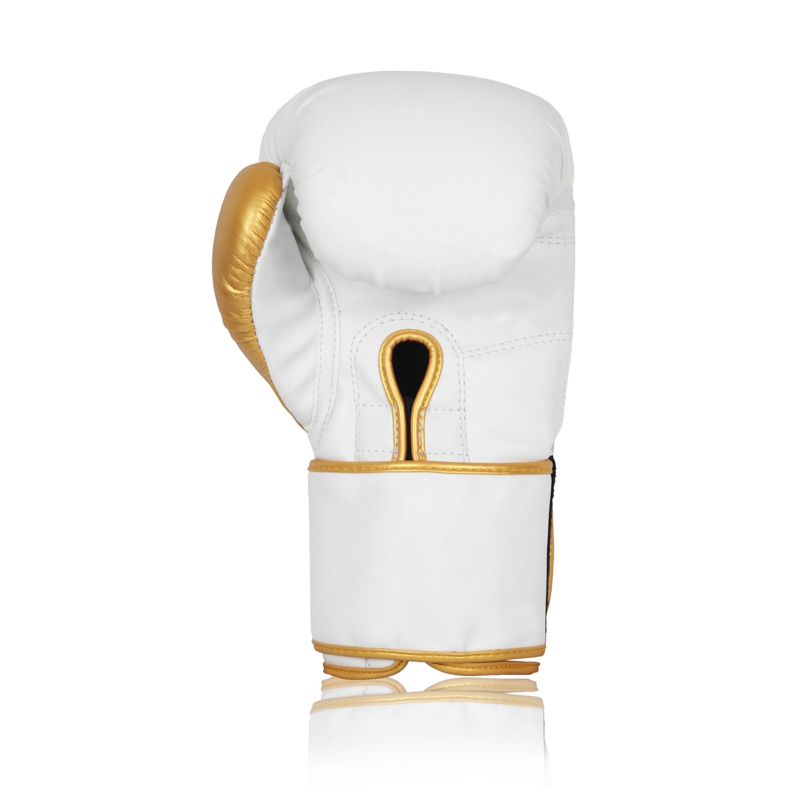 Legacy Boxing Gloves - White & Gold