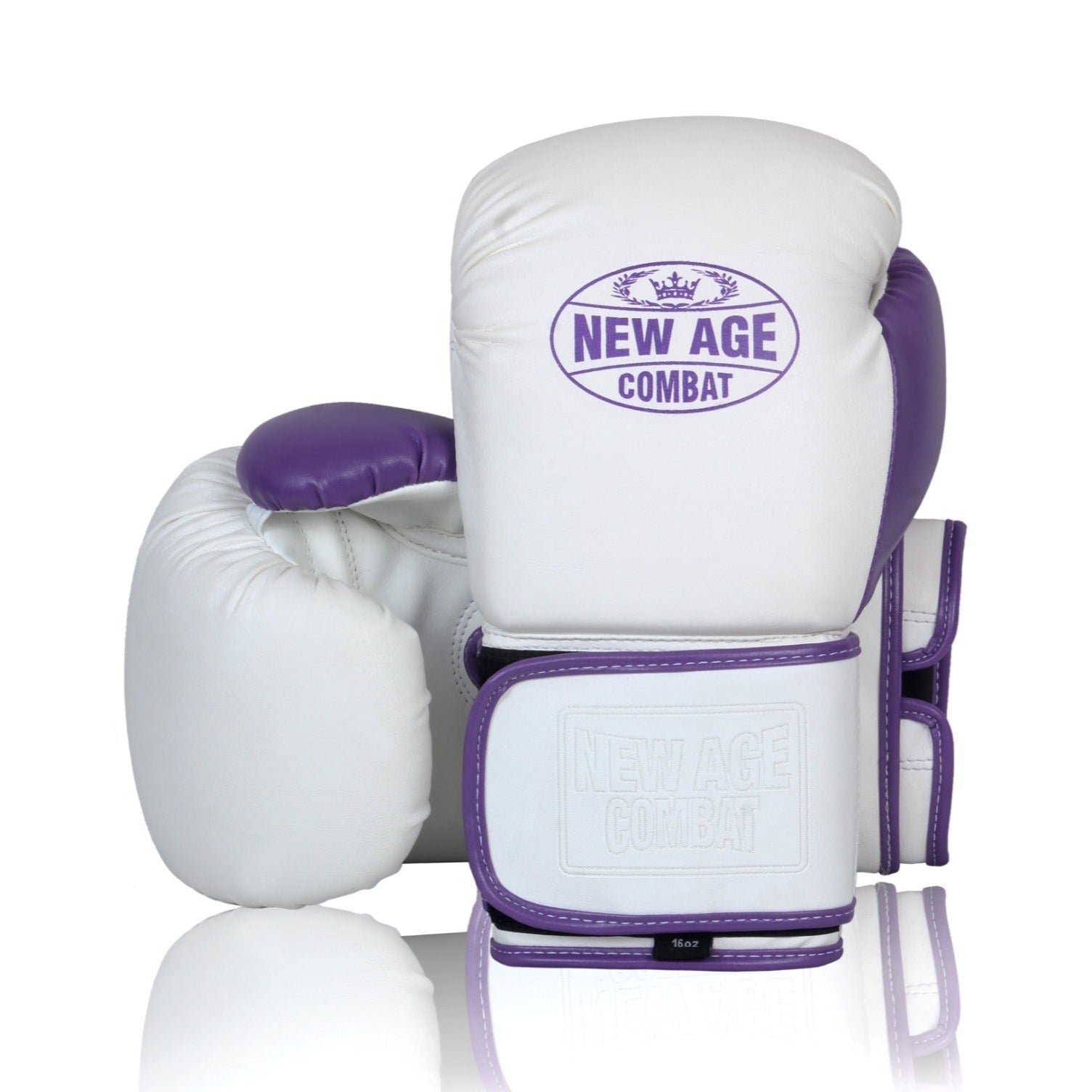 Legacy Boxing Gloves - White & Purple