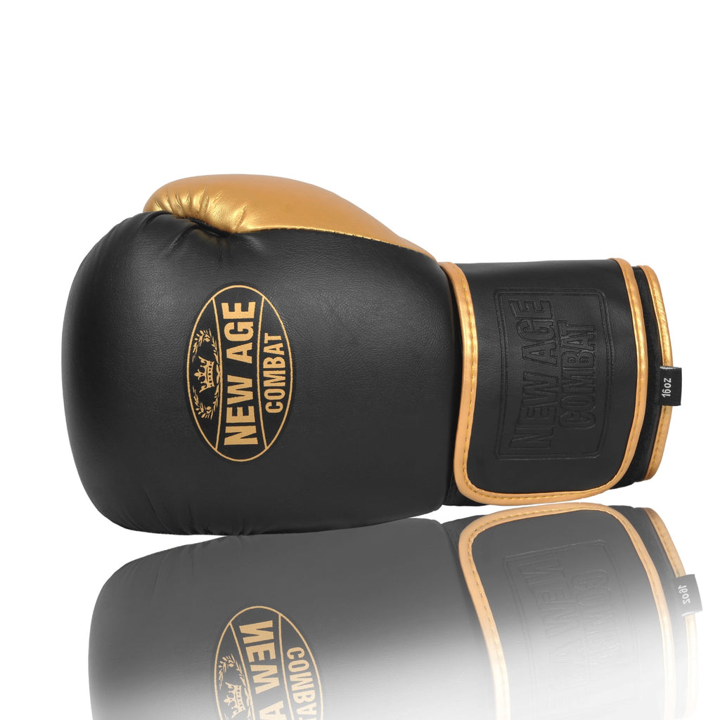 Legacy Boxing Gloves - Black & Gold