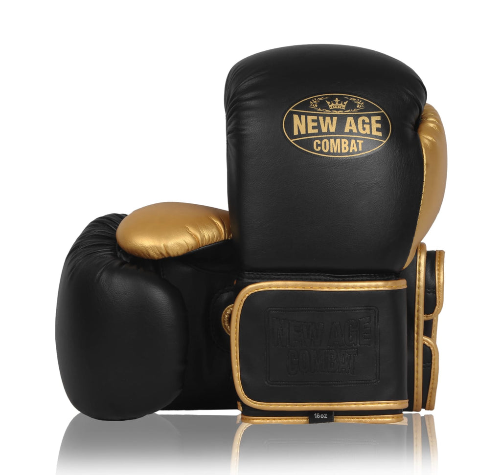 Legacy Boxing Gloves - Black & Gold
