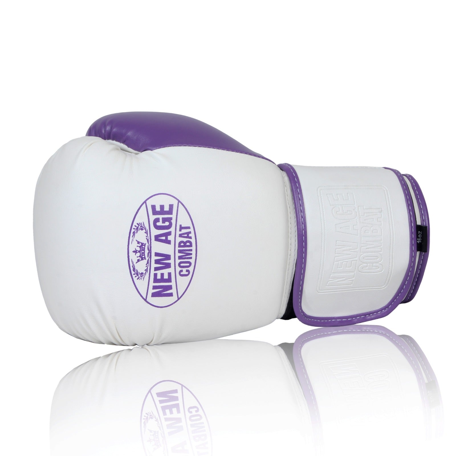 Legacy Boxing Gloves - White & Purple
