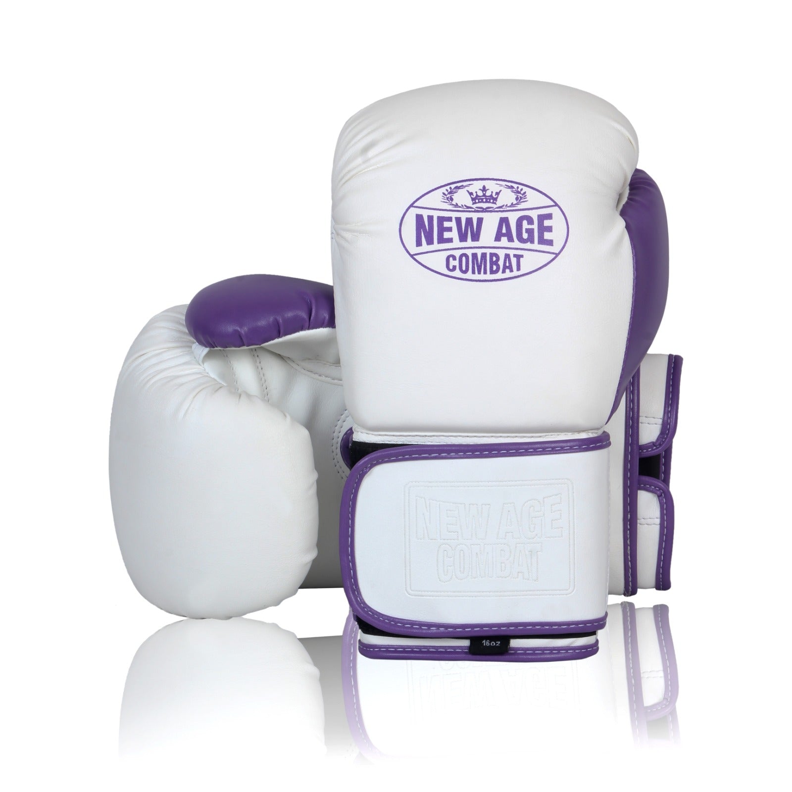 Legacy Boxing Gloves - White & Purple