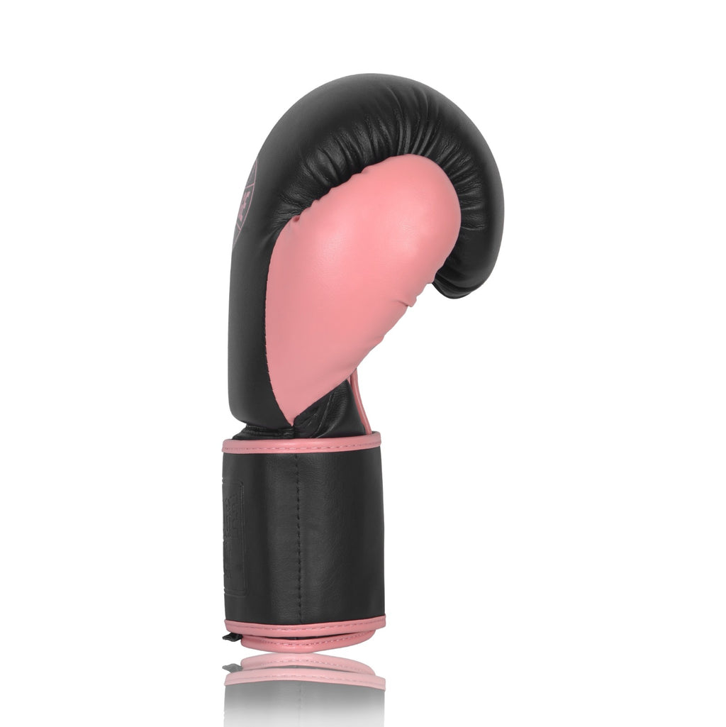 Legacy Boxing Gloves - Black & Pink